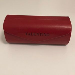 Valentino Leather Sunglasses Case